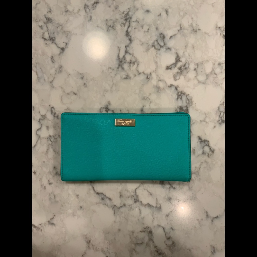 NWT Kate Spade Wallet in Turquoise